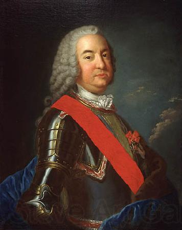 Donatien Nonotte Portrait of Pierre de Rigaud Norge oil painting art